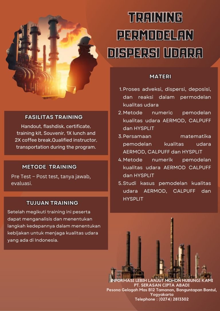 PERMODELAN DISPERSI UDARA – Serasan Cipta Abadi