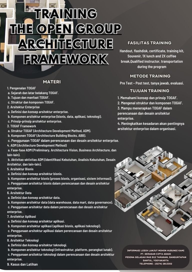 THE OPEN GROUP ARCHITECTURE FRAMEWORK – Serasan Cipta Abadi